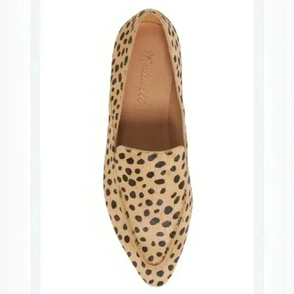Madewell Calf Hair Animal Print Loafers.  Size 8 - Picture 1 of 8